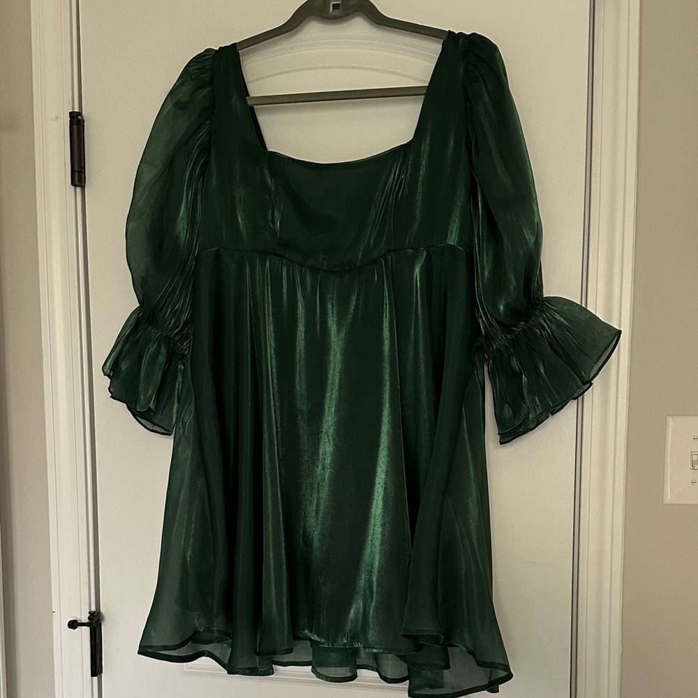 Green Cocktail Dress